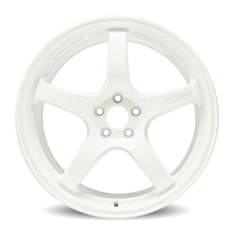 Gram Lights 57CR Wheel - 17x9.0 / Offset +38 / 5x100 (Ceramic Pearl White) Gram Lights 57CR Wheel - 17x9.0 / Offset +38 / 5x100 (Ceramic Pearl White)