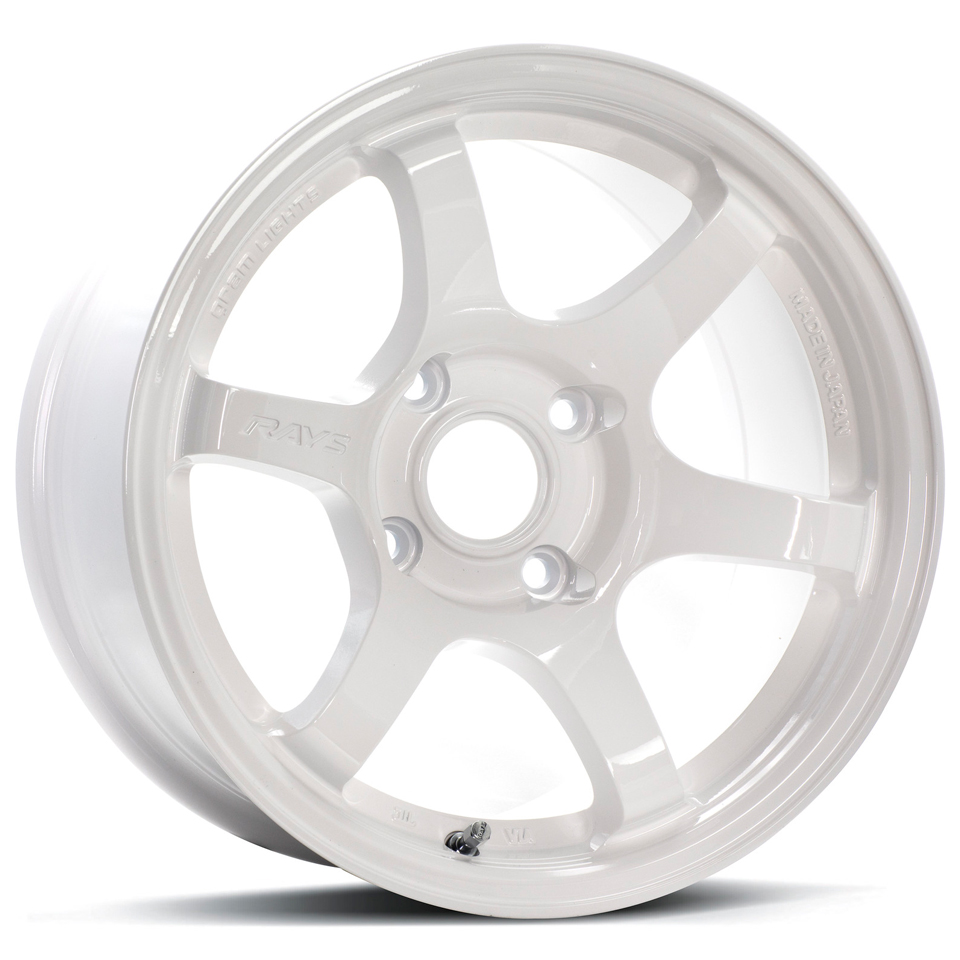 Gram Lights 57D Mark-II Wheel - 15x8.0 / Offset +13 / 4x100 (White) Gram Lights 57D Mark-II Wheel - 15x8.0 / Offset +13 / 4x100 (White)