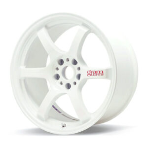Gram Lights 57DR Wheel - 18x9.5 / Offset +22 / 5x114.3 (Ceramic Pearl White)
