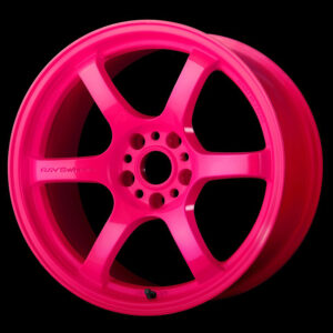 Gram Lights 57DR Wheel (Set of Four) - 18x9.5 / Offset +38 / 5x100 (Luminous Pink)