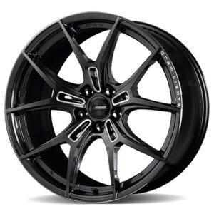 Gram Lights 57FXZ Wheel - 18x8.5 / Offset +45 / 5x114.3 (Super Dark Gunmetal / Machining Rim Edge DC)